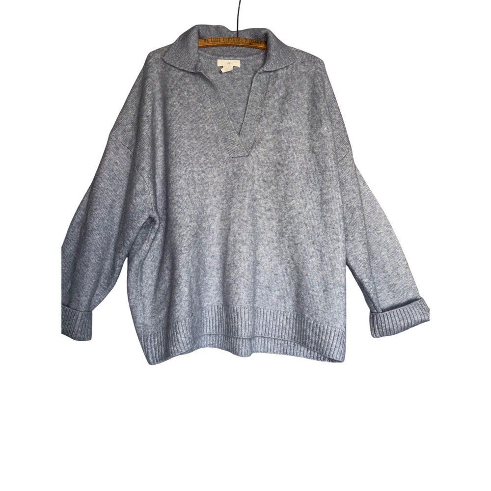 H&M Medium Oversized Alpaca Blend Sweater Pullover Baggy Gorpcore Earthy Granola